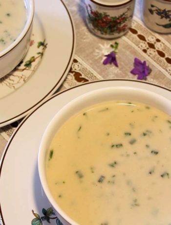 creamy fennel & leek soup