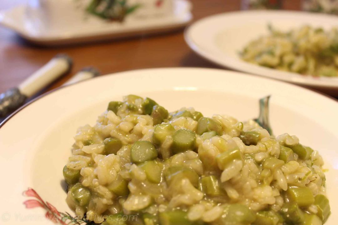 risotto with asparagus