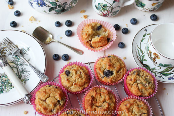 Blueberry Paleo Muffins