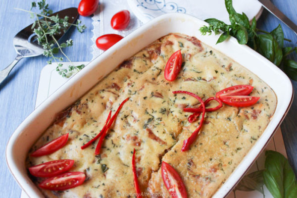 Savoury Clafoutis